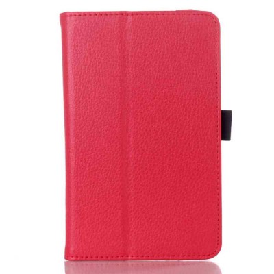 Flip Cover for Lenovo A3500-F - Wi-Fi only - Red