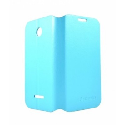 Flip Cover for Lenovo A390 - Blue