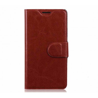 Flip Cover for Lenovo A516 - Brown