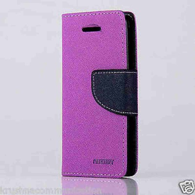 Flip Cover for Lenovo A526 - Purple