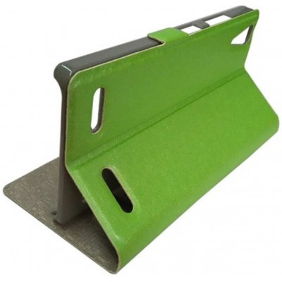 Flip Cover for Lenovo A6000 - Green