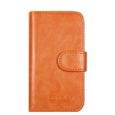 Flip Cover for Lenovo A606 - Brown