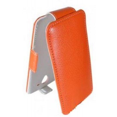 Flip Cover for Lenovo A690 - Orange