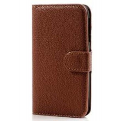 Flip Cover for Lenovo A706 - Brown