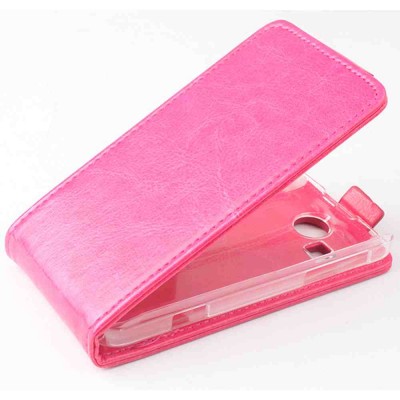 Flip Cover for Lenovo A789 - Pink