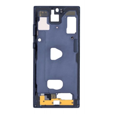 Lcd Frame Middle Chassis For Samsung Galaxy Note 10 Plus 5g Black By - Maxbhi Com