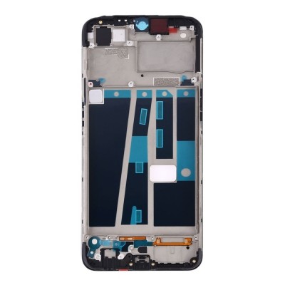 Lcd Frame Middle Chassis For Oppo A7 Black By - Maxbhi Com