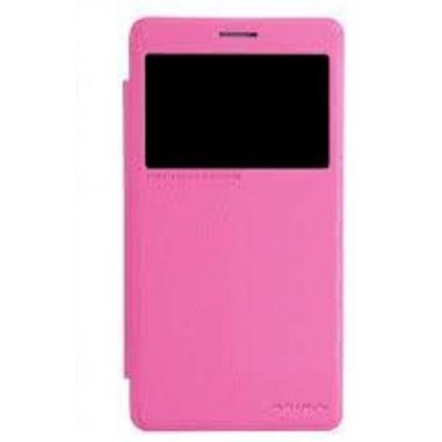 Flip Cover for Lenovo A936 - Pink