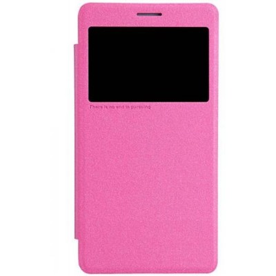Flip Cover for Lenovo Golden Warrior Note 8 - Pink