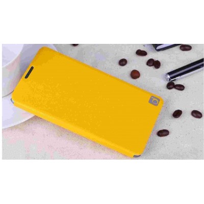 Flip Cover for Lenovo Golden Warrior S8 - Yellow