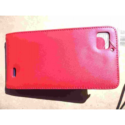 Flip Cover for Lenovo IdeaPhone K860 - Red