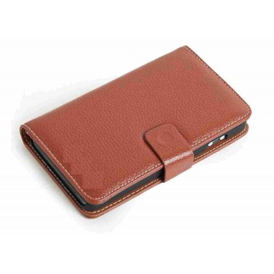 Flip Cover for Lenovo K860 - Brown