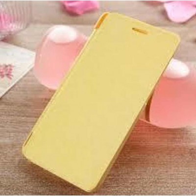 Flip Cover for Lenovo S660 - Yellow