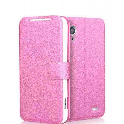Flip Cover for Lenovo S720 - Pink