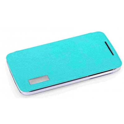 Flip Cover for Lenovo S820 - Light Blue