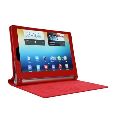 Flip Cover for Lenovo Yoga Tablet 2 10.1 - Red