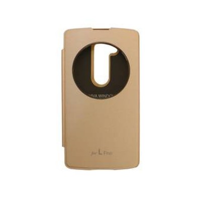 Flip Cover for LG D295 with dual SIM - Gold