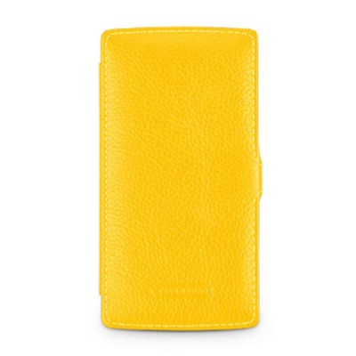 Flip Cover for LG D722K - Yellow