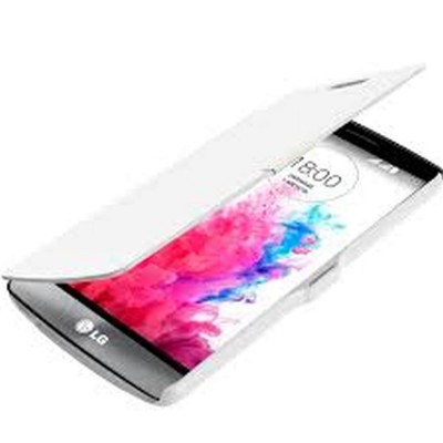 Flip Cover for LG D725 - Silk White