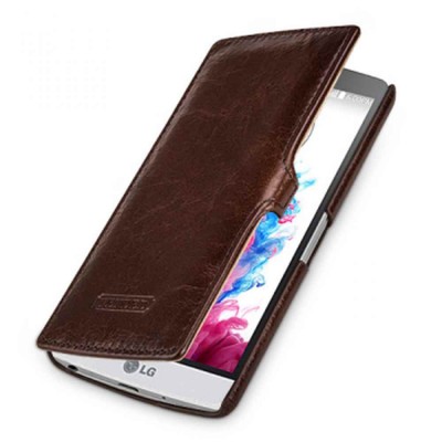 Flip Cover for LG D728 - Brown