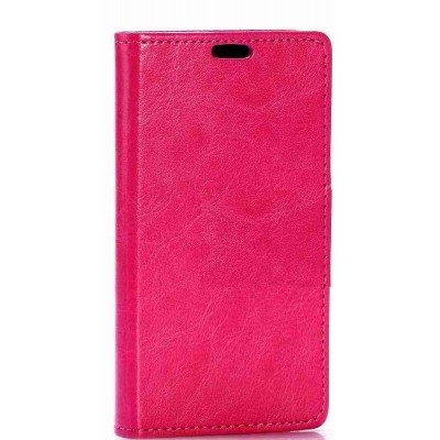 Flip Cover for LG F60 D390N with Single SIM - Pink