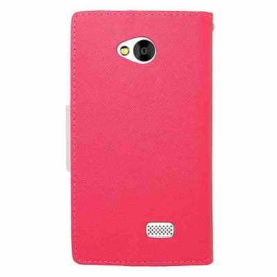 Flip Cover for LG F60 - Pink