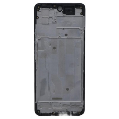 Lcd Frame Middle Chassis For Infinix Note 10 Pro Black By - Maxbhi Com
