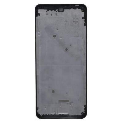 Lcd Frame Middle Chassis For Infinix Note 10 Pro Black By - Maxbhi Com