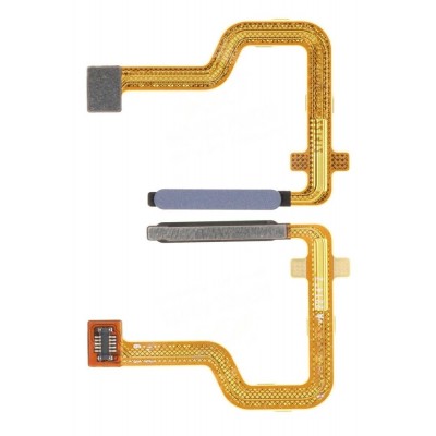 Fingerprint Sensor Flex Cable For Motorola Moto G62 5g Black By - Maxbhi Com