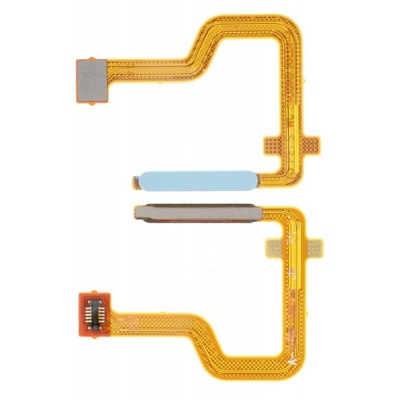 Fingerprint Sensor Flex Cable For Motorola Moto G62 5g Blue By - Maxbhi Com
