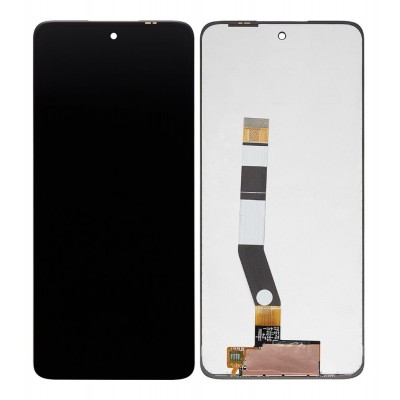 Lcd With Touch Screen For Motorola Moto G62black By - Maxbhi Com