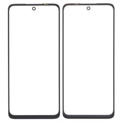 Replacement Front Glass For Motorola Moto G62 5g Black By - Maxbhi Com