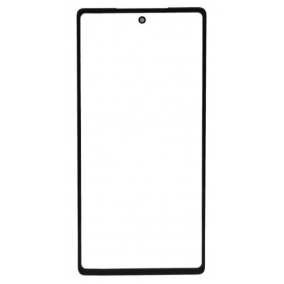Replacement Front Glass For Google Pixel 6a Black By - Maxbhi Com