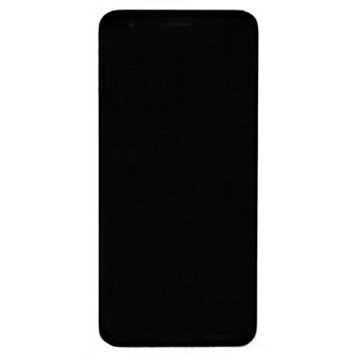 Lcd With Touch Screen For Itel A27 Grey By - Maxbhi Com
