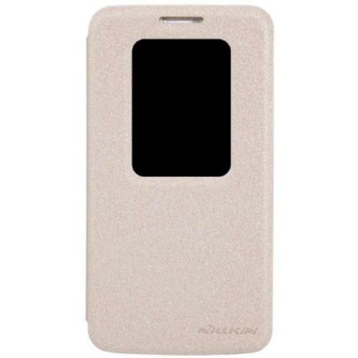 Flip Cover for LG G2 mini D618 with Dual SIM - Gold