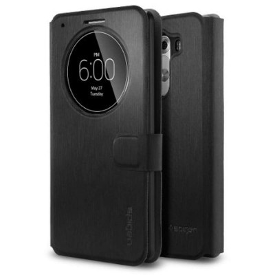 Flip Cover for LG G3 Beat Dual - Metallic Black