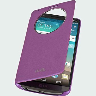 Flip Cover for LG G3 Beat - Purple
