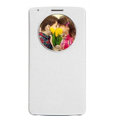 Flip Cover for LG G3 Beat - Silk White