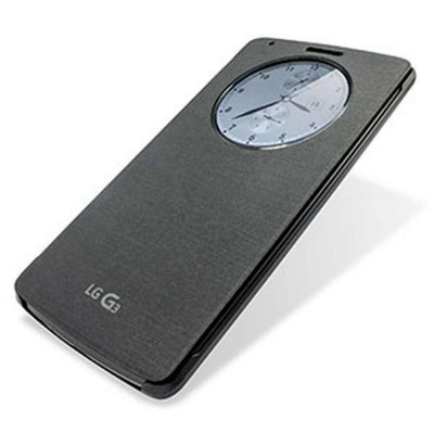 Flip Cover for LG G3 Cat.6 - Metallic Black