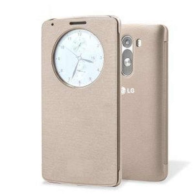 Flip Cover for LG G3 (CDMA) - Shine Gold