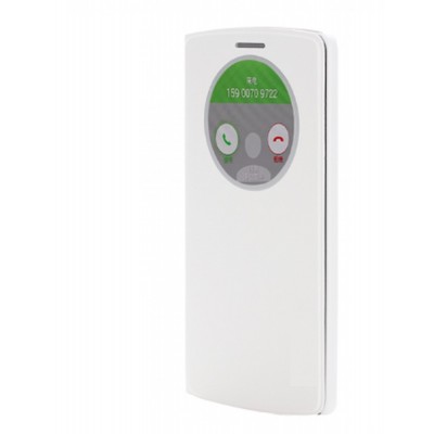 Flip Cover for LG G3 Vigor - Silk White