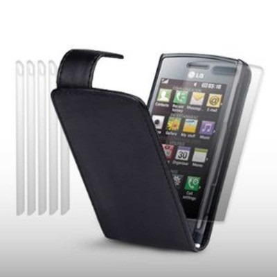 Flip Cover for LG GM360 Viewty Snap - Black
