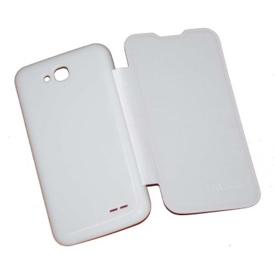 Flip Cover for LG L90 Dual D410 - White