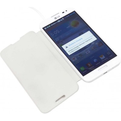 Flip Cover for LG Optimus G Pro E986 - White