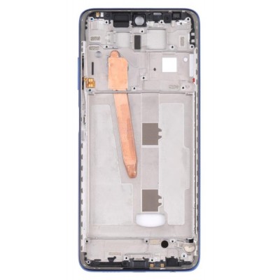 Lcd Frame Middle Chassis For Xiaomi Poco X3 Pro Blue By - Maxbhi Com