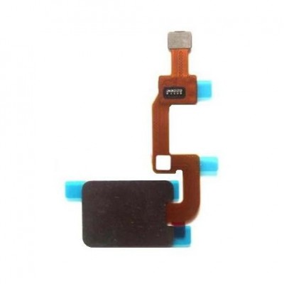 Fingerprint Sensor Flex Cable For Xiaomi Mi Note 10 Pro Black By - Maxbhi Com