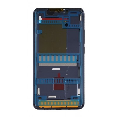 Lcd Frame Middle Chassis For Xiaomi Mi Note 10 Pro Black By - Maxbhi Com
