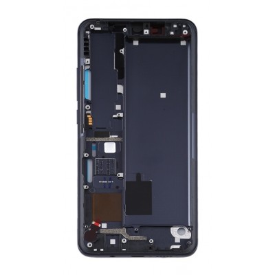 Lcd Frame Middle Chassis For Xiaomi Mi Note 10 Pro Black By - Maxbhi Com
