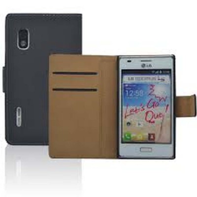 Flip Cover for LG Optimus L5 E610 - Brown