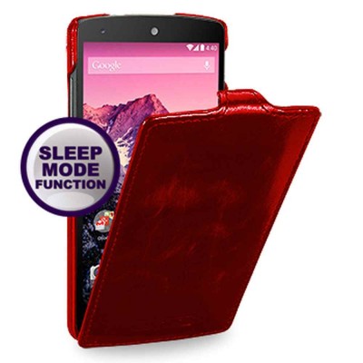 Flip Cover for LG P509 Burgundy - Burgundy